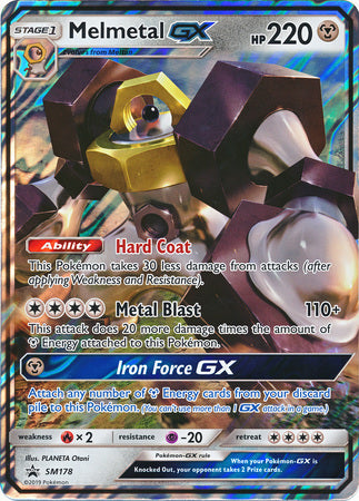 Melmetal GX (SM178) (Jumbo Card) [Sun & Moon: Black Star Promos] | Dragon's Lair Comics and Fantasy Houston TX
