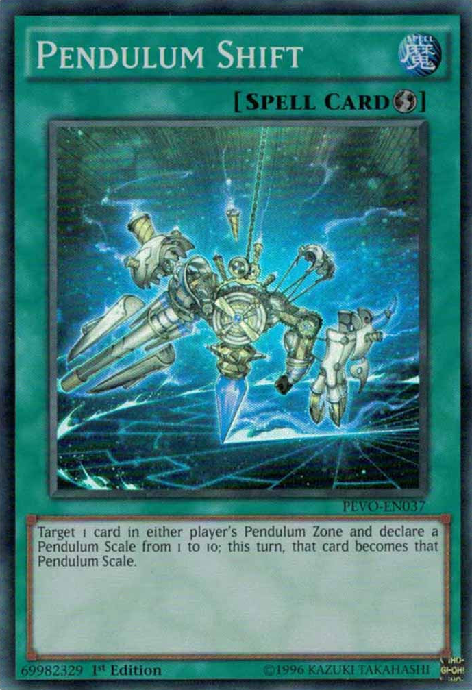Pendulum Shift [PEVO-EN037] Super Rare | Dragon's Lair Comics and Fantasy Houston TX