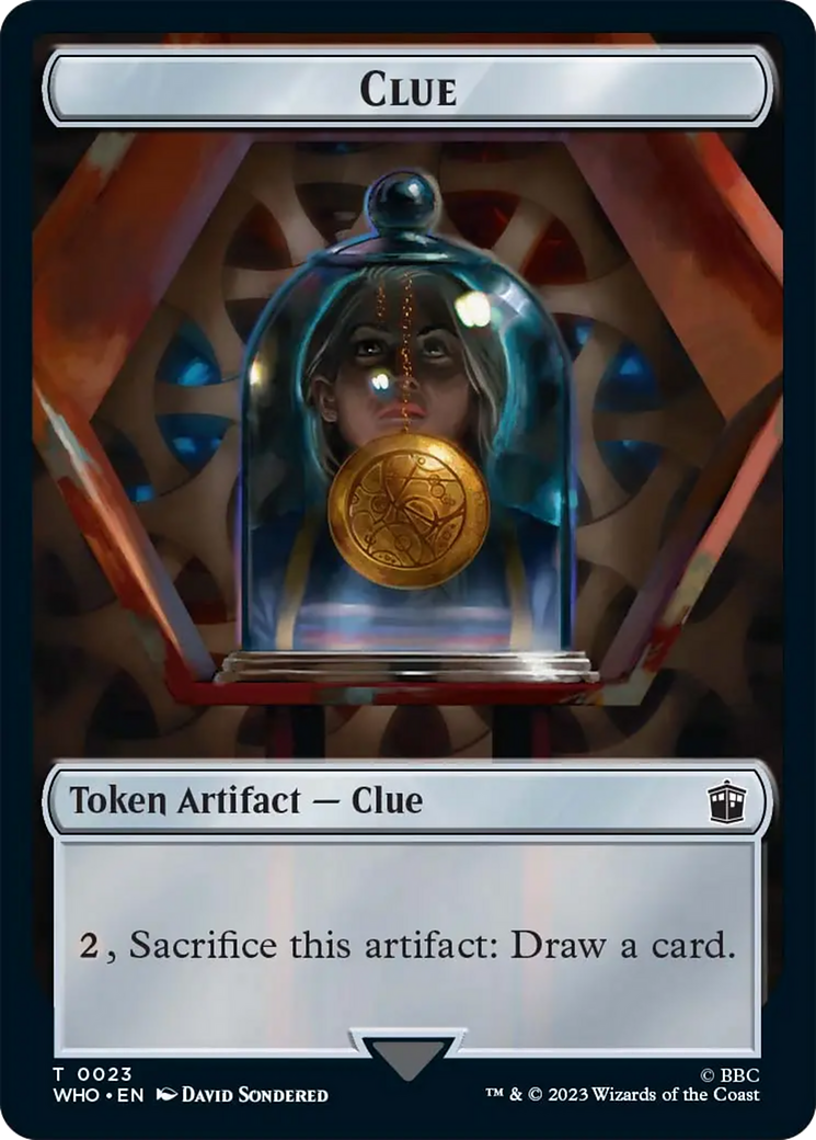 Clue Token [Doctor Who Tokens] | Dragon's Lair Comics and Fantasy Houston TX