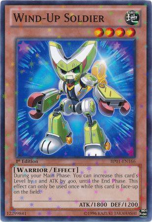 Wind-Up Soldier [BP01-EN166] Starfoil Rare | Dragon's Lair Comics and Fantasy Houston TX