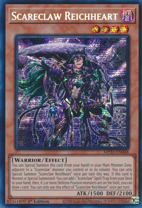 Scareclaw Reichheart [MP23-EN068] Prismatic Secret Rare | Dragon's Lair Comics and Fantasy Houston TX