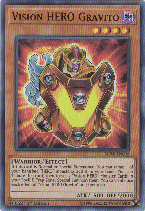 Vision Hero Gravito [BLHR-EN009] Ultra Rare | Dragon's Lair Comics and Fantasy Houston TX