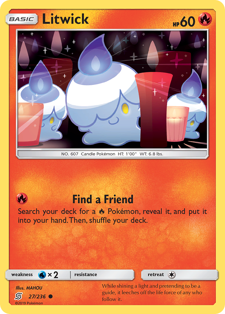 Litwick (27/236) [Sun & Moon: Unified Minds] | Dragon's Lair Comics and Fantasy Houston TX