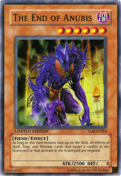 The End of Anubis [TLM-ENSE4] Ultra Rare | Dragon's Lair Comics and Fantasy Houston TX