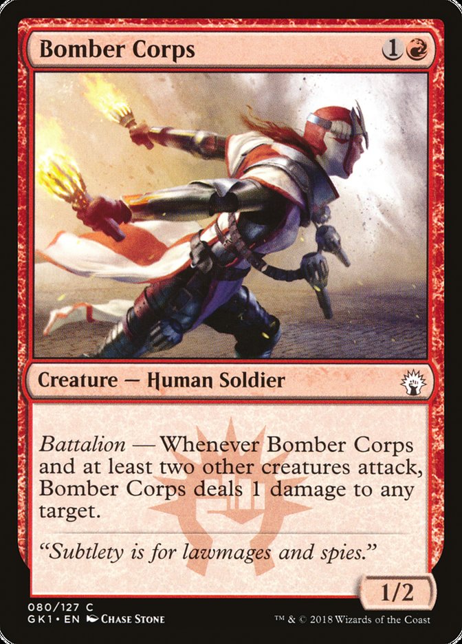 Bomber Corps [Guilds of Ravnica Guild Kit] | Dragon's Lair Comics and Fantasy Houston TX