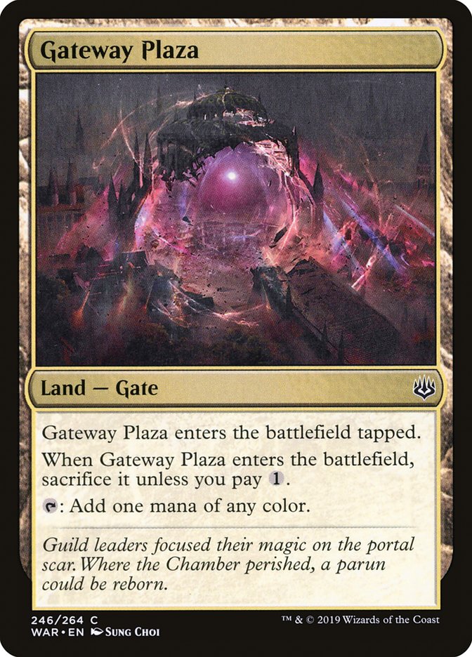 Gateway Plaza [War of the Spark] | Dragon's Lair Comics and Fantasy Houston TX