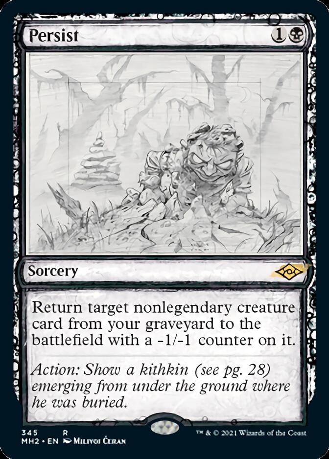 Persist (Sketch) [Modern Horizons 2] | Dragon's Lair Comics and Fantasy Houston TX