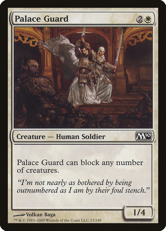 Palace Guard [Magic 2010] | Dragon's Lair Comics and Fantasy Houston TX