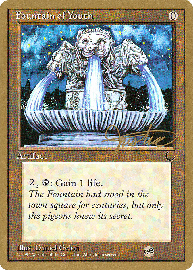 Fountain of Youth (Mark Justice) (SB) [Pro Tour Collector Set] | Dragon's Lair Comics and Fantasy Houston TX