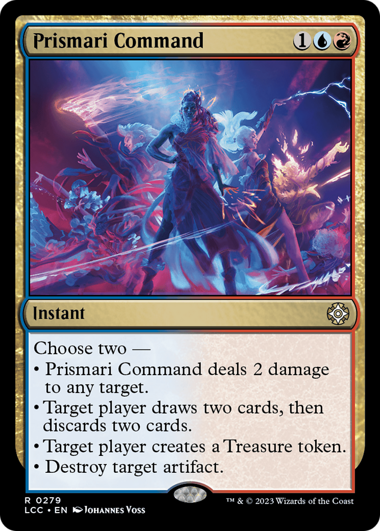 Prismari Command [The Lost Caverns of Ixalan Commander] | Dragon's Lair Comics and Fantasy Houston TX
