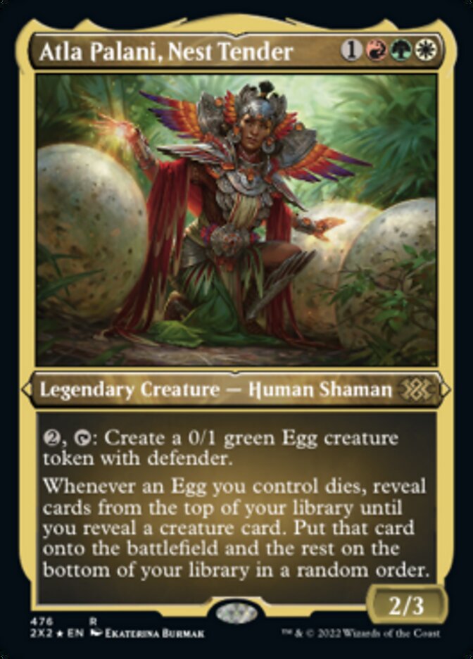 Atla Palani, Nest Tender (Foil Etched) [Double Masters 2022] | Dragon's Lair Comics and Fantasy Houston TX