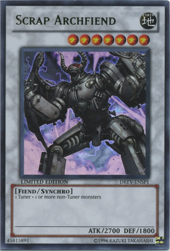 Scrap Archfiend [DREV-ENSP1] Ultra Rare | Dragon's Lair Comics and Fantasy Houston TX