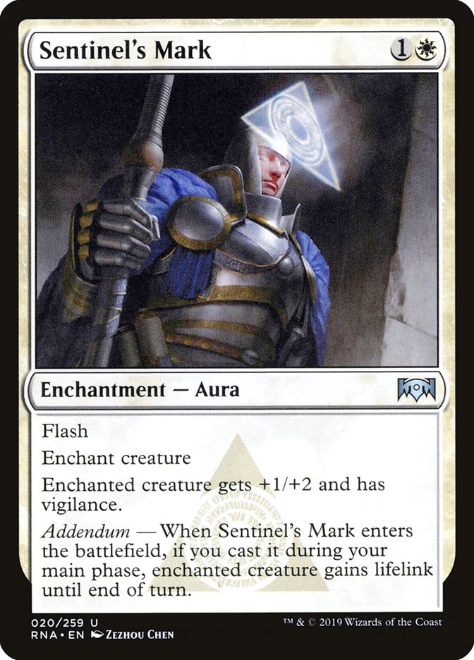 Sentinel's Mark [Ravnica Allegiance] | Dragon's Lair Comics and Fantasy Houston TX