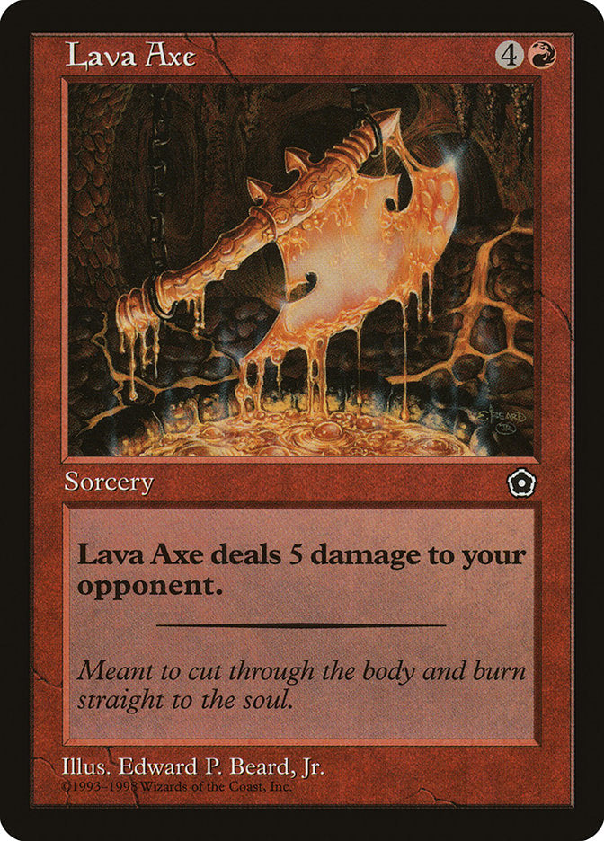 Lava Axe [Portal Second Age] | Dragon's Lair Comics and Fantasy Houston TX