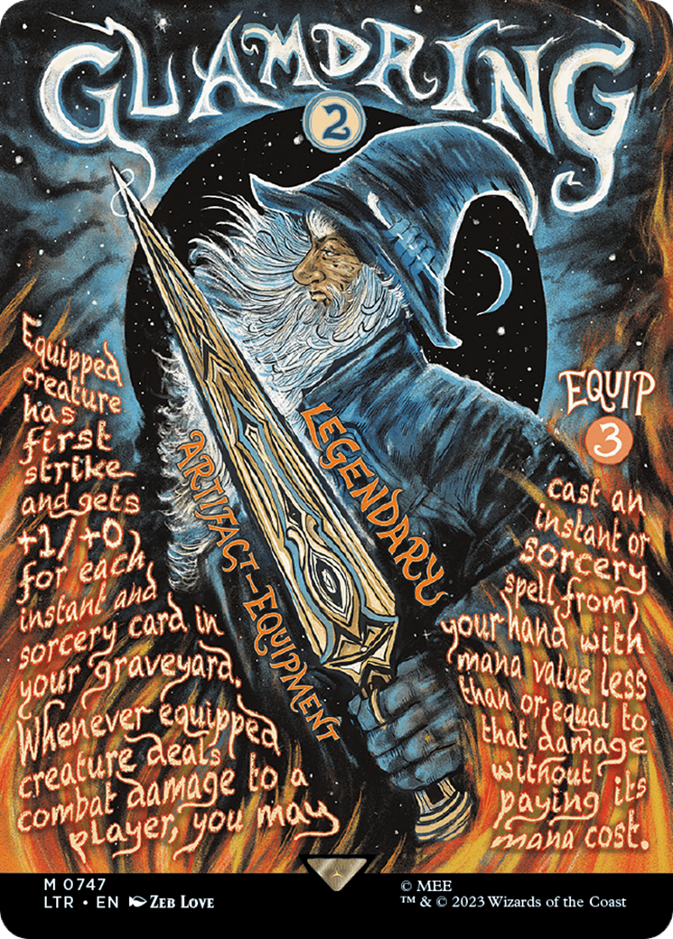 Glamdring (Borderless Poster) [The Lord of the Rings: Tales of Middle-Earth] | Dragon's Lair Comics and Fantasy Houston TX
