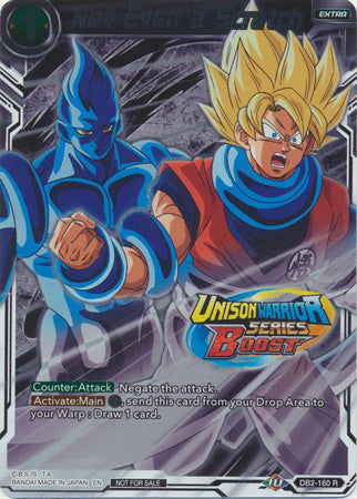 Not Even a Scratch (Event Pack 08 - Alternate Foil) (DB2-160) [Tournament Promotion Cards] | Dragon's Lair Comics and Fantasy Houston TX