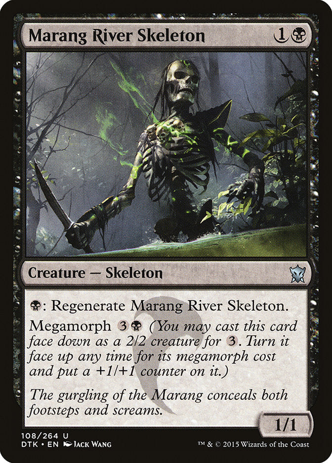 Marang River Skeleton [Dragons of Tarkir] | Dragon's Lair Comics and Fantasy Houston TX