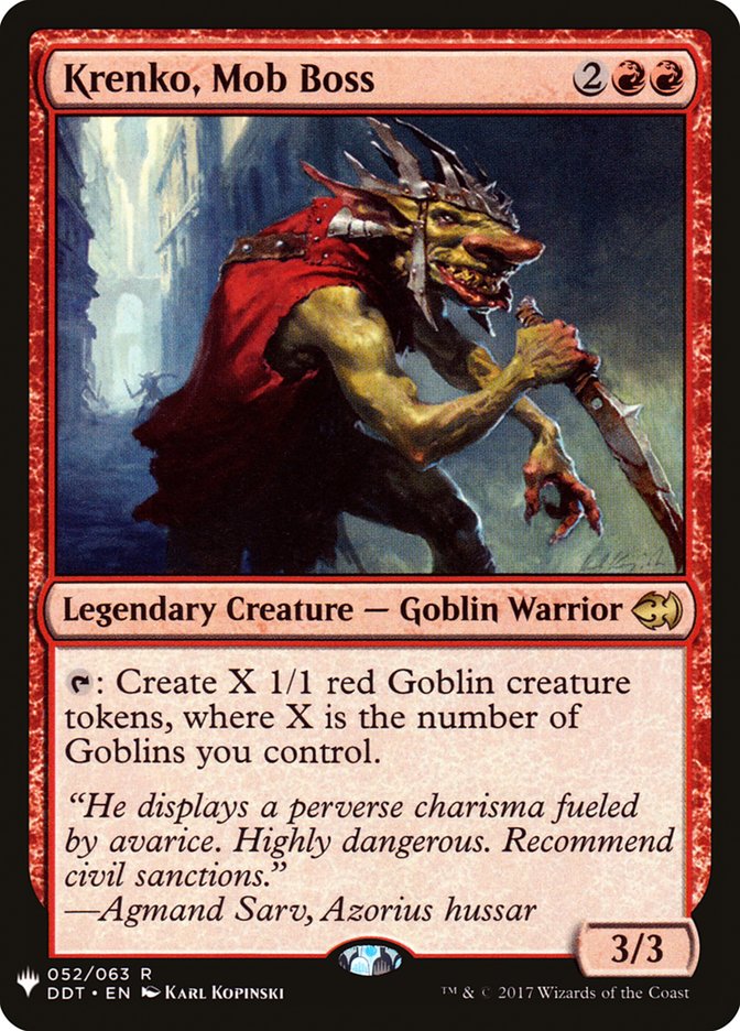 Krenko, Mob Boss [Mystery Booster] | Dragon's Lair Comics and Fantasy Houston TX