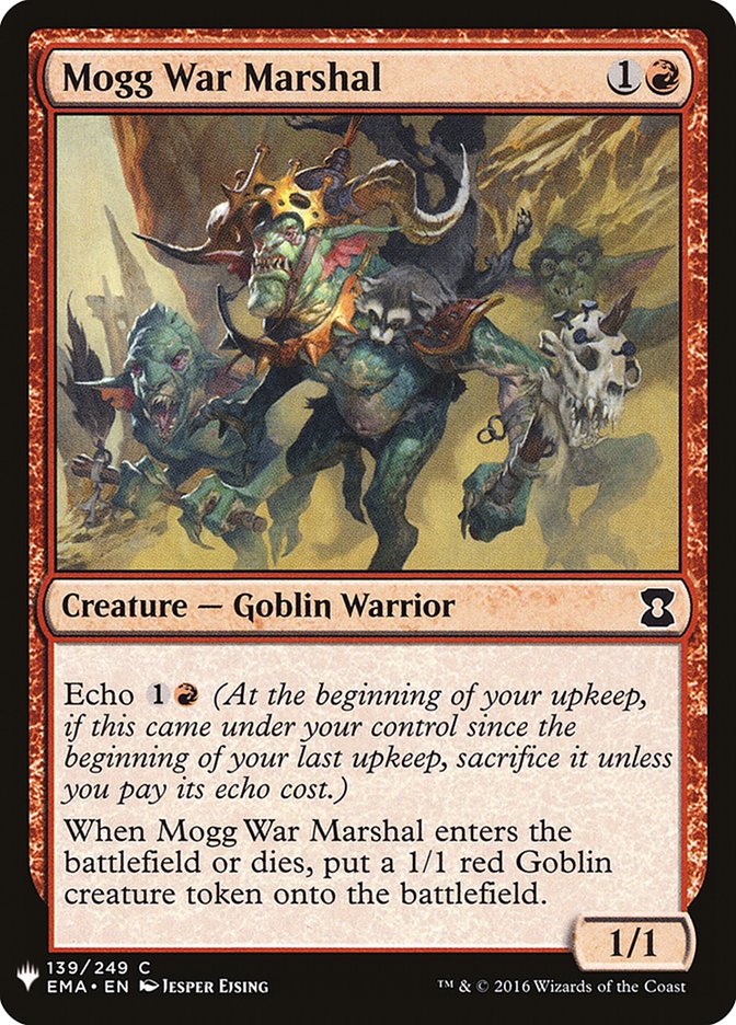 Mogg War Marshal [Mystery Booster] | Dragon's Lair Comics and Fantasy Houston TX