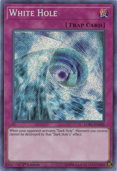 White Hole [LCKC-EN102] Secret Rare | Dragon's Lair Comics and Fantasy Houston TX