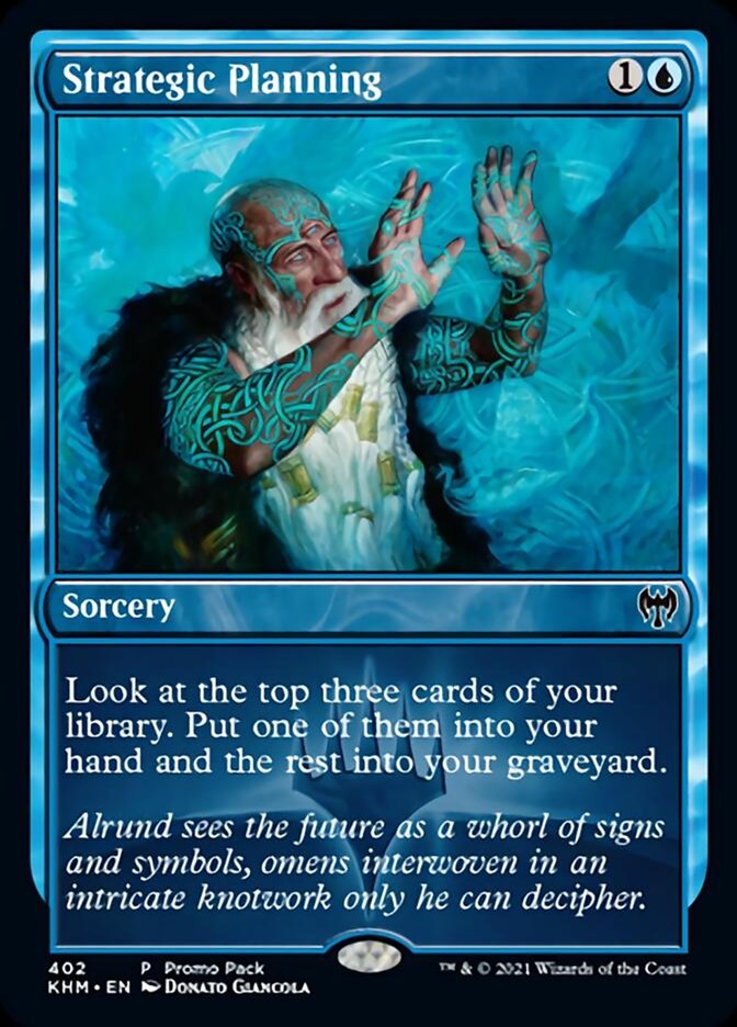 Strategic Planning (Promo Pack) [Kaldheim Promos] | Dragon's Lair Comics and Fantasy Houston TX