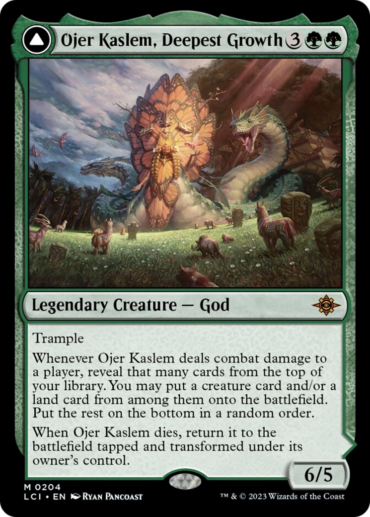 Ojer Kaslem, Deepest Growth // Temple of Cultivation [The Lost Caverns of Ixalan] | Dragon's Lair Comics and Fantasy Houston TX