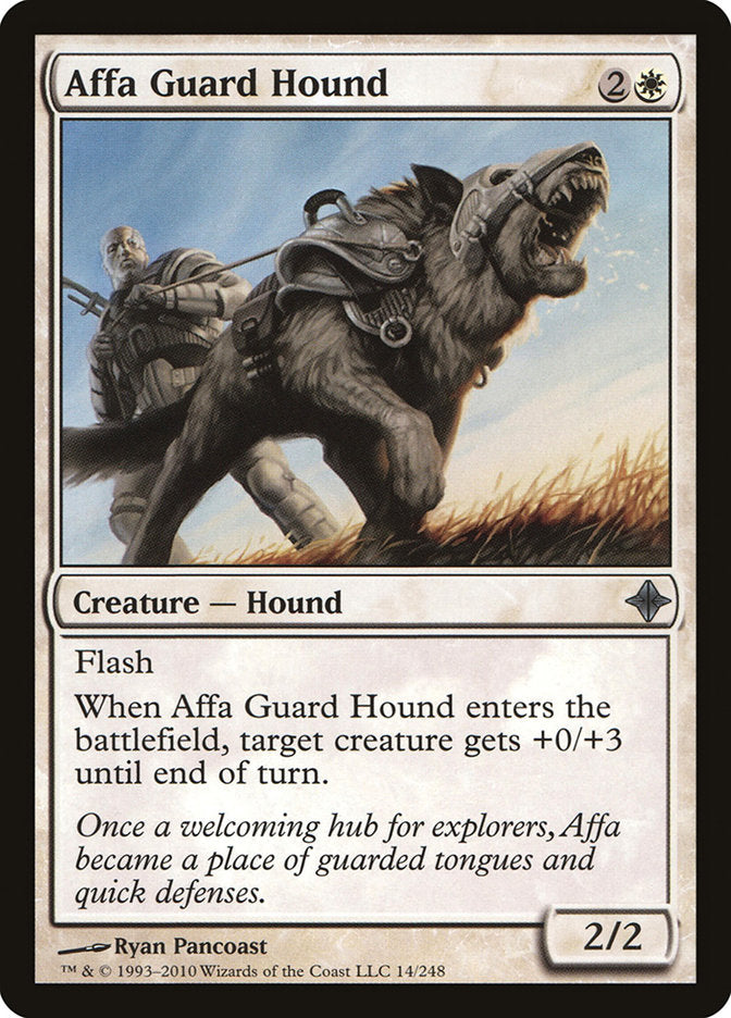Affa Guard Hound [Rise of the Eldrazi] | Dragon's Lair Comics and Fantasy Houston TX