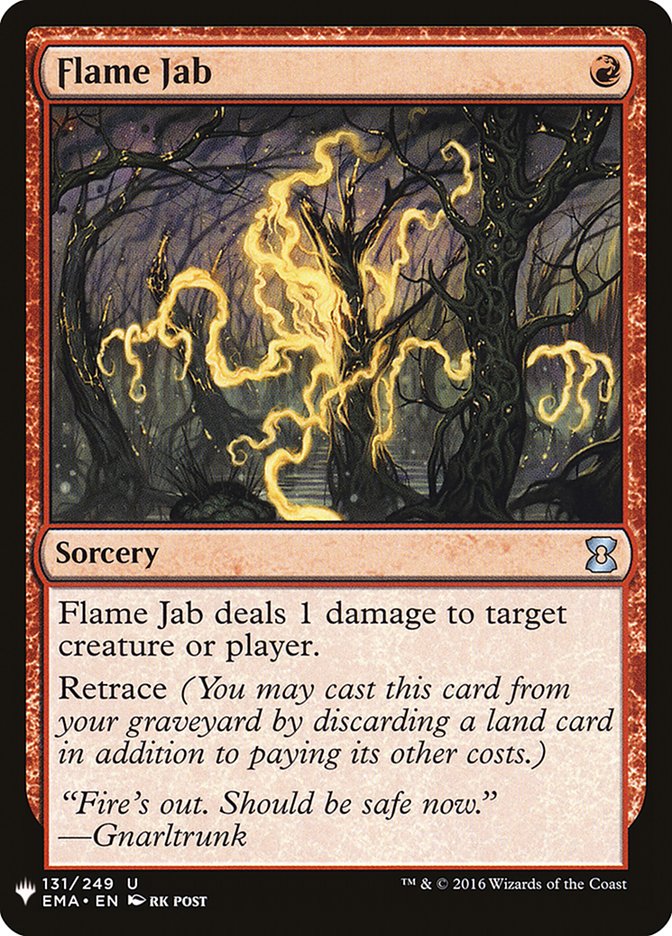 Flame Jab [Mystery Booster] | Dragon's Lair Comics and Fantasy Houston TX