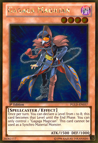 Gagaga Magician [PGLD-EN037] Gold Rare | Dragon's Lair Comics and Fantasy Houston TX