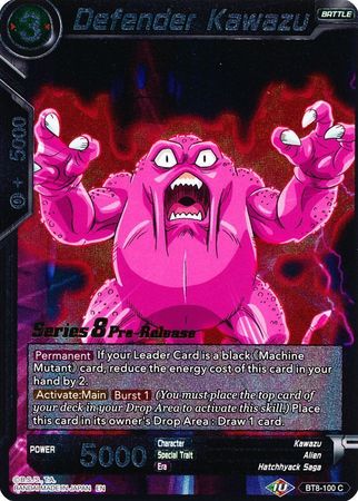 Defender Kawazu (BT8-100_PR) [Malicious Machinations Prerelease Promos] | Dragon's Lair Comics and Fantasy Houston TX