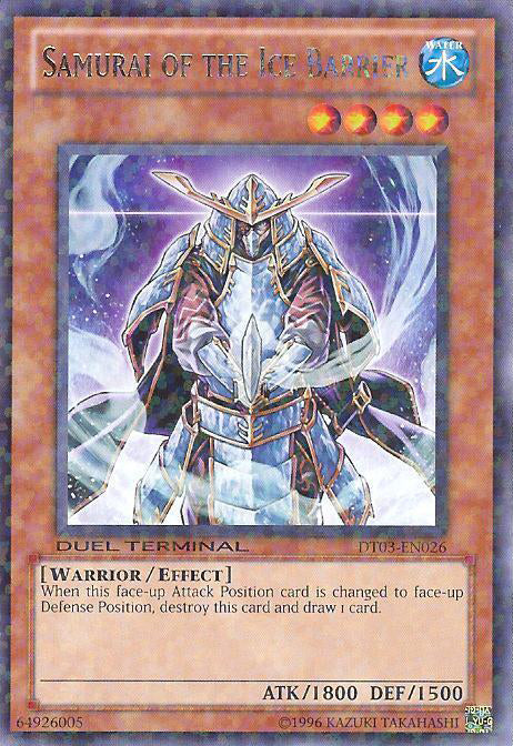 Samurai of the Ice Barrier [DT03-EN026] Rare | Dragon's Lair Comics and Fantasy Houston TX