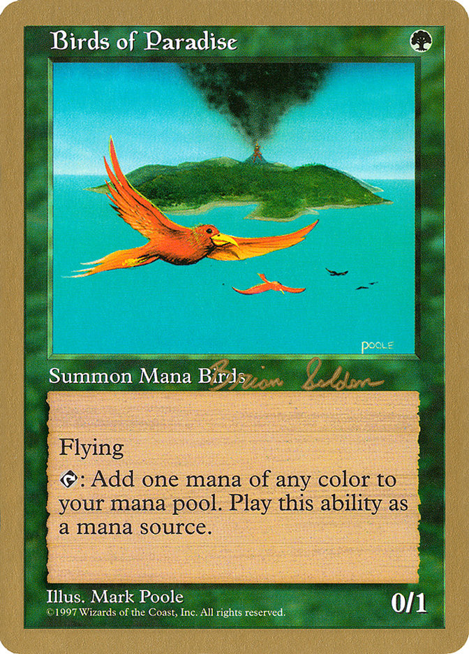 Birds of Paradise (Brian Selden) [World Championship Decks 1998] | Dragon's Lair Comics and Fantasy Houston TX