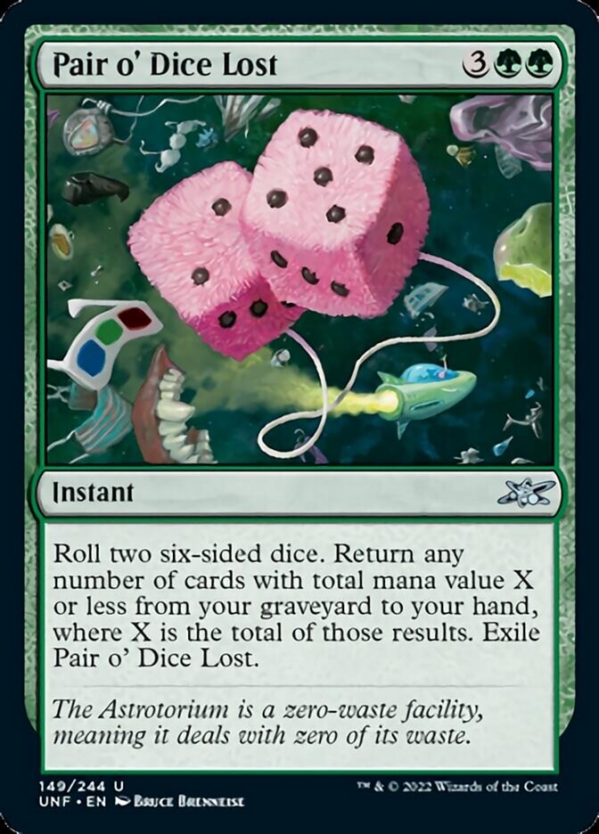 Pair o' Dice Lost [Unfinity] | Dragon's Lair Comics and Fantasy Houston TX