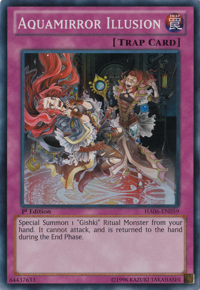 Aquamirror Illusion [HA06-EN059] Super Rare | Dragon's Lair Comics and Fantasy Houston TX