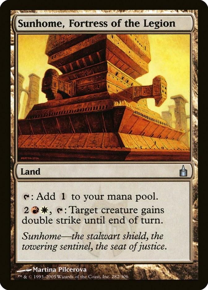 Sunhome, Fortress of the Legion [Ravnica: City of Guilds] | Dragon's Lair Comics and Fantasy Houston TX