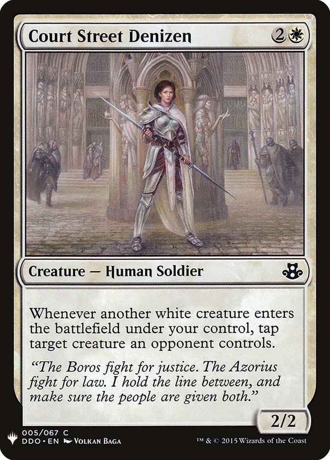 Court Street Denizen [Mystery Booster] | Dragon's Lair Comics and Fantasy Houston TX