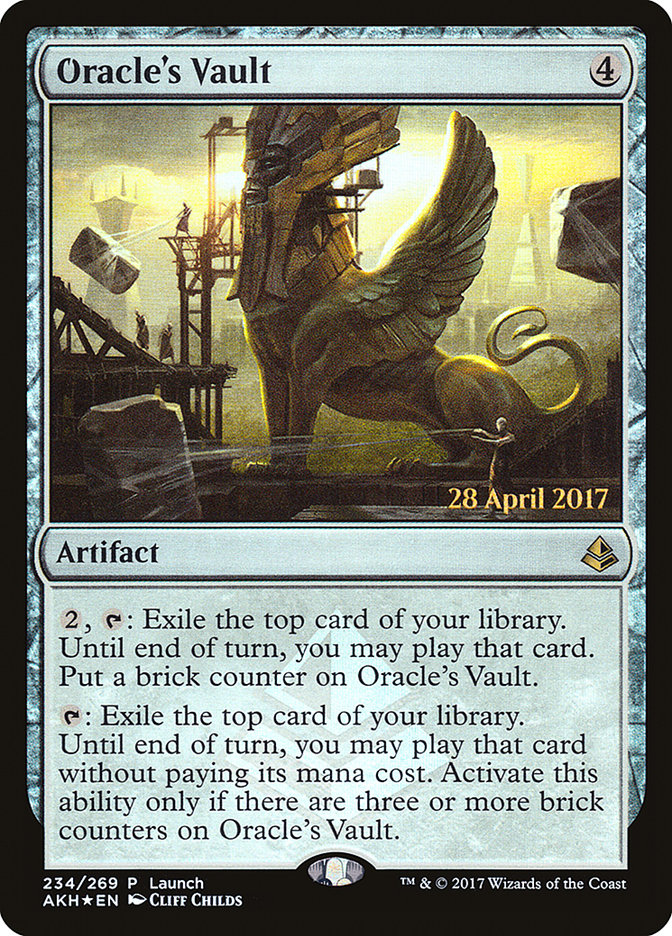 Oracle's Vault (Launch) [Amonkhet Promos] | Dragon's Lair Comics and Fantasy Houston TX