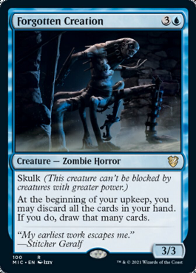 Forgotten Creation [Innistrad: Midnight Hunt Commander] | Dragon's Lair Comics and Fantasy Houston TX