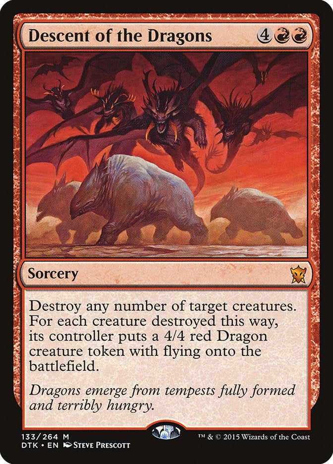 Descent of the Dragons [Dragons of Tarkir] | Dragon's Lair Comics and Fantasy Houston TX