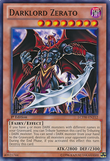Darklord Zerato [LCYW-EN212] Common | Dragon's Lair Comics and Fantasy Houston TX