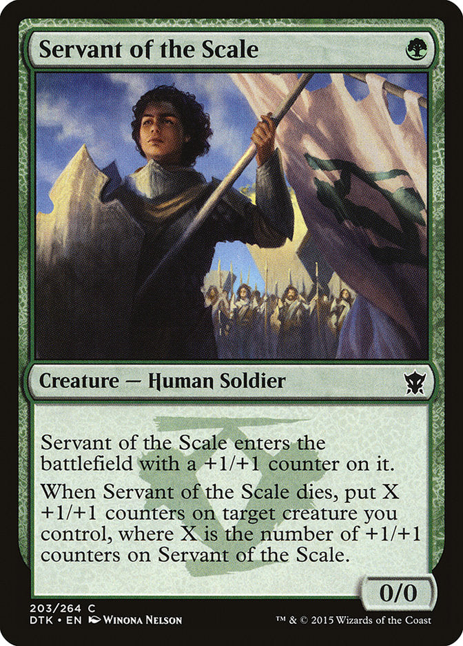 Servant of the Scale [Dragons of Tarkir] | Dragon's Lair Comics and Fantasy Houston TX