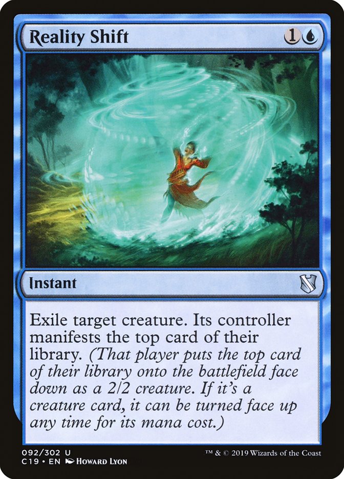 Reality Shift [Commander 2019] | Dragon's Lair Comics and Fantasy Houston TX