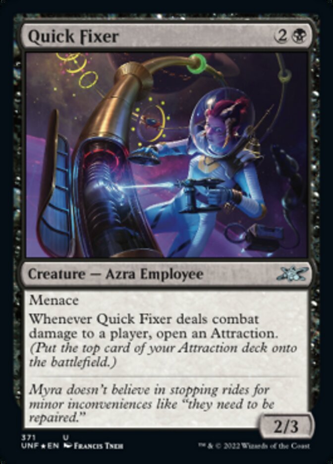 Quick Fixer (Galaxy Foil) [Unfinity] | Dragon's Lair Comics and Fantasy Houston TX