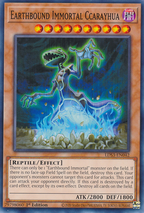 Earthbound Immortal Ccarayhua [LDS3-EN042] Common | Dragon's Lair Comics and Fantasy Houston TX