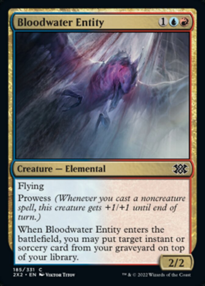 Bloodwater Entity [Double Masters 2022] | Dragon's Lair Comics and Fantasy Houston TX