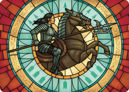 Tori D'Avenant, Fury Rider Art Card [Dominaria United Art Series] | Dragon's Lair Comics and Fantasy Houston TX