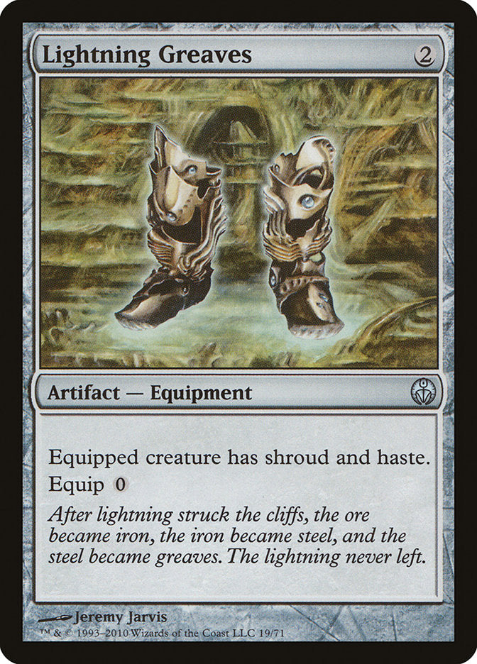 Lightning Greaves [Duel Decks: Phyrexia vs. the Coalition] | Dragon's Lair Comics and Fantasy Houston TX