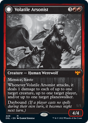 Volatile Arsonist // Dire-Strain Anarchist [Innistrad: Double Feature] | Dragon's Lair Comics and Fantasy Houston TX