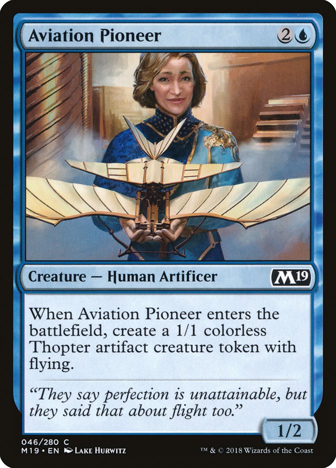 Aviation Pioneer [Core Set 2019] | Dragon's Lair Comics and Fantasy Houston TX
