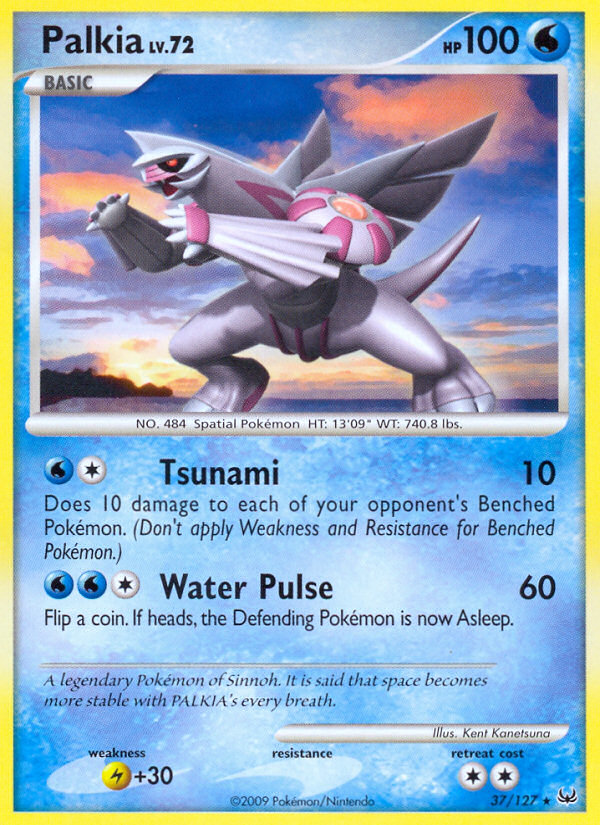 Palkia (37/127) [Platinum: Base Set] | Dragon's Lair Comics and Fantasy Houston TX